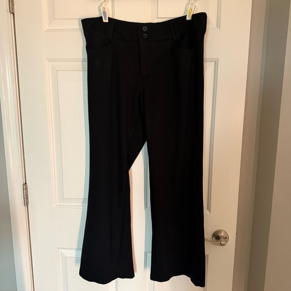 Torrid Classic Black Bootcut Trousers